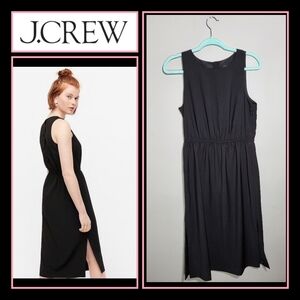 NWT J. CREW Midi Dress Women's Size 6 Button Back Capsule Wardrobe